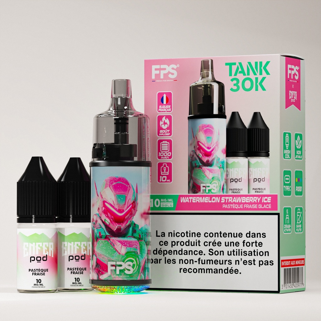 FPS - Tank 30K - ENFER POD Watermelon Strawberry Ice