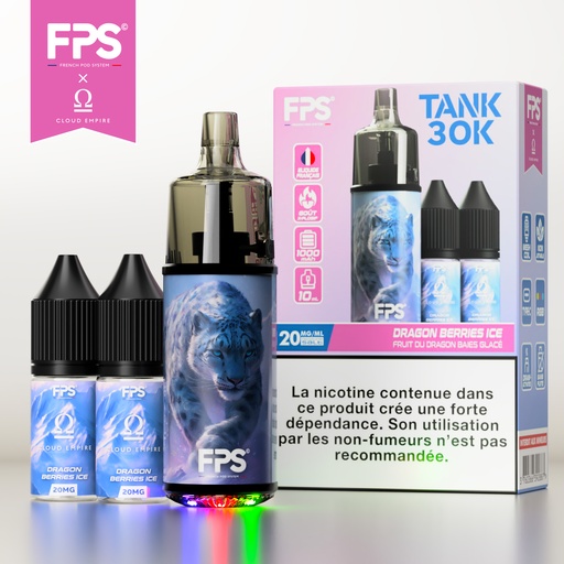 [FPST30CEDB] FPS - Tank 30K - Cloud Empire Dragon Berries Ice 20mg