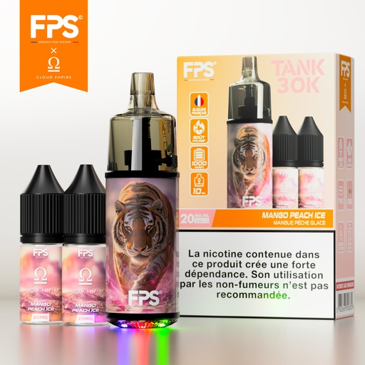 [FDST30CEMP] FPS - Tank 30K - Cloud Empire Mango Peach Ice 20mg