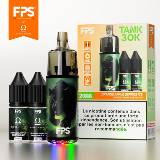 [FPDT30BOCL] FPS - Tank 30K - Cloud Empire Orange Apple Berries Ice 20mg